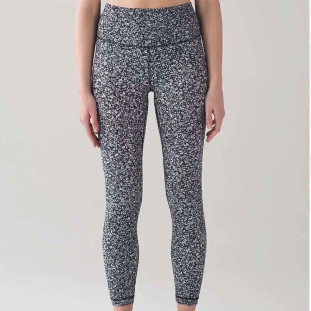 LULULEMON Wunder Under Hi-Rise 7/8 Tight (Full-On Luxtreme) Daisy Dust Alpine 4